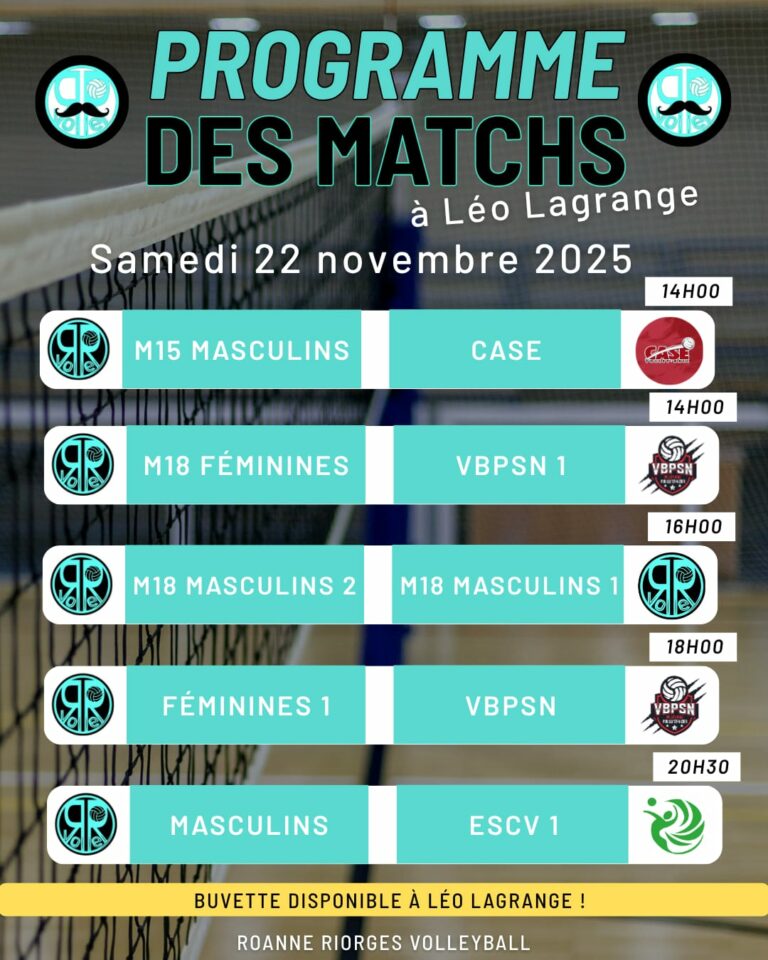 Week-end du 22 et 23 novembre