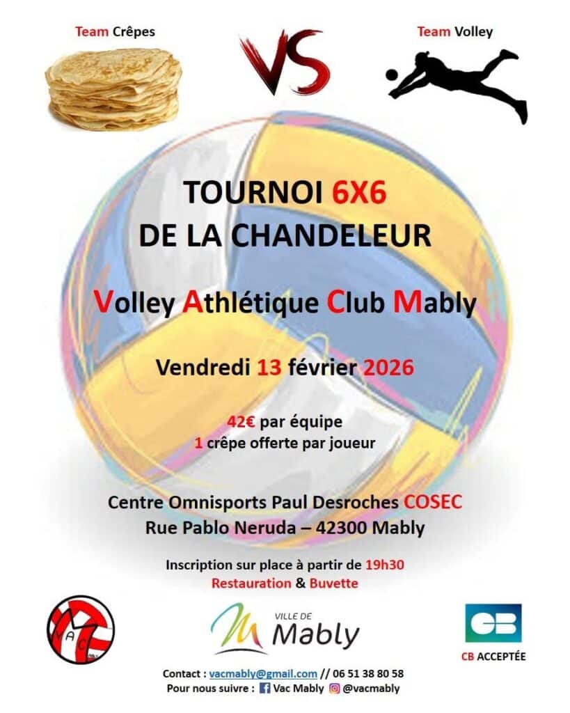 Affiche tournoi MABLY